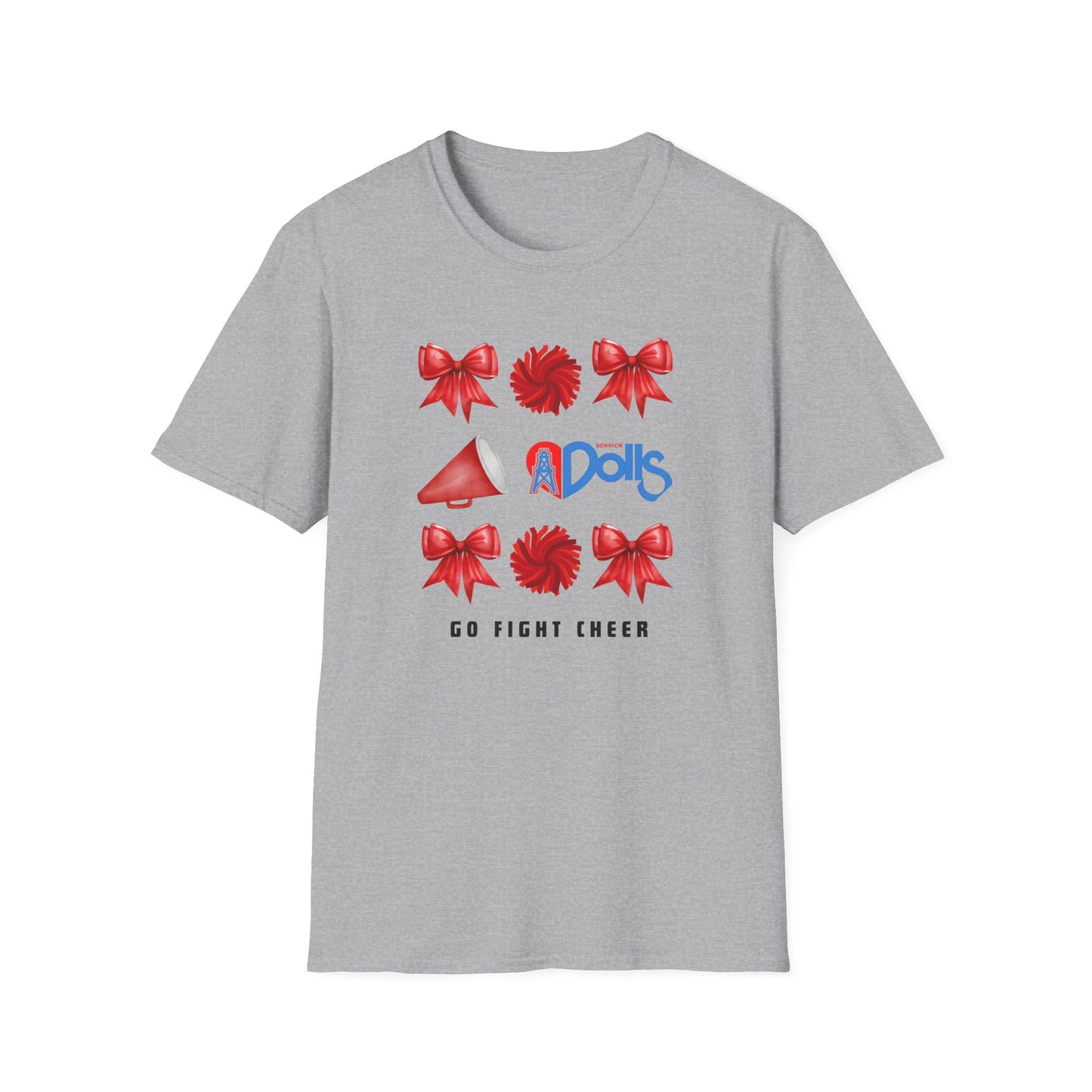 Go Fight Win- Adult-Unisex Softstyle T-Shirt - Cotton