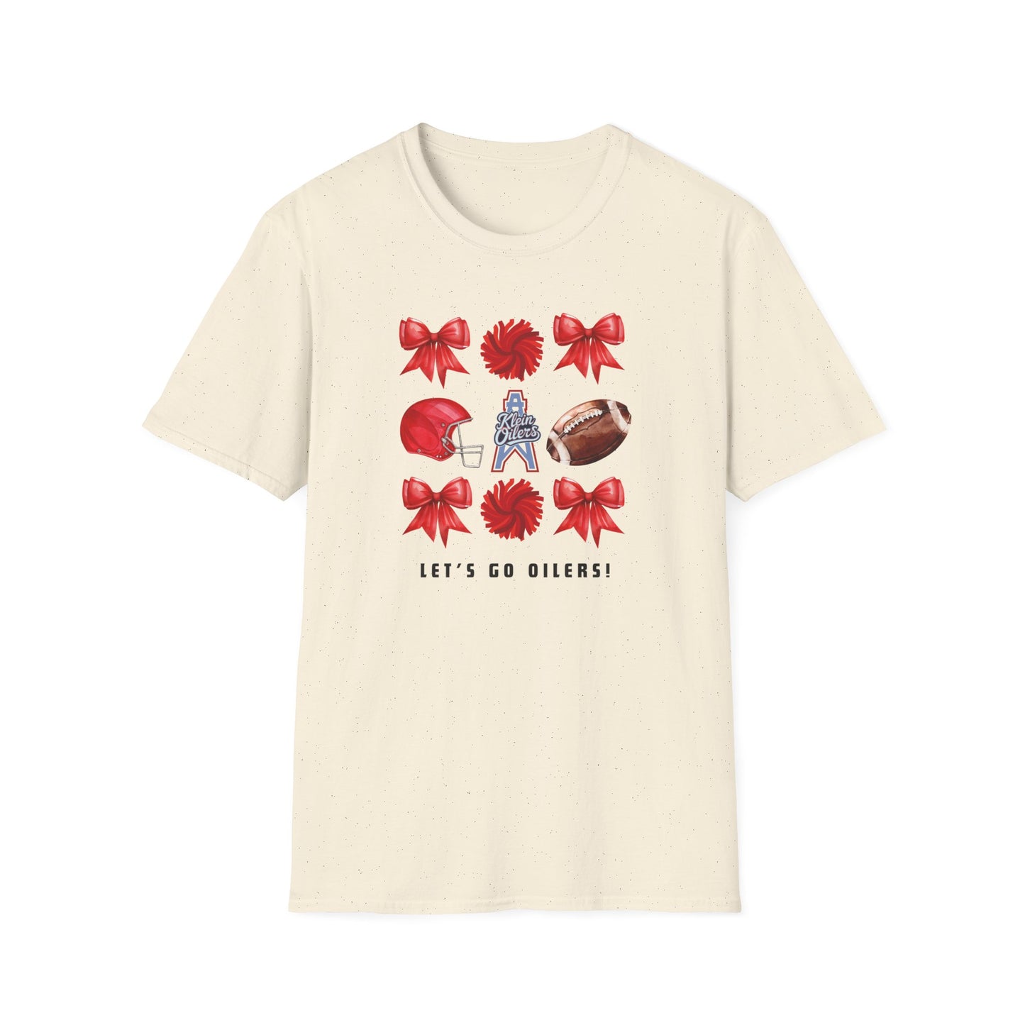 Let’s Go Oilers! Unisex Softstyle T-Shirt-Cotton