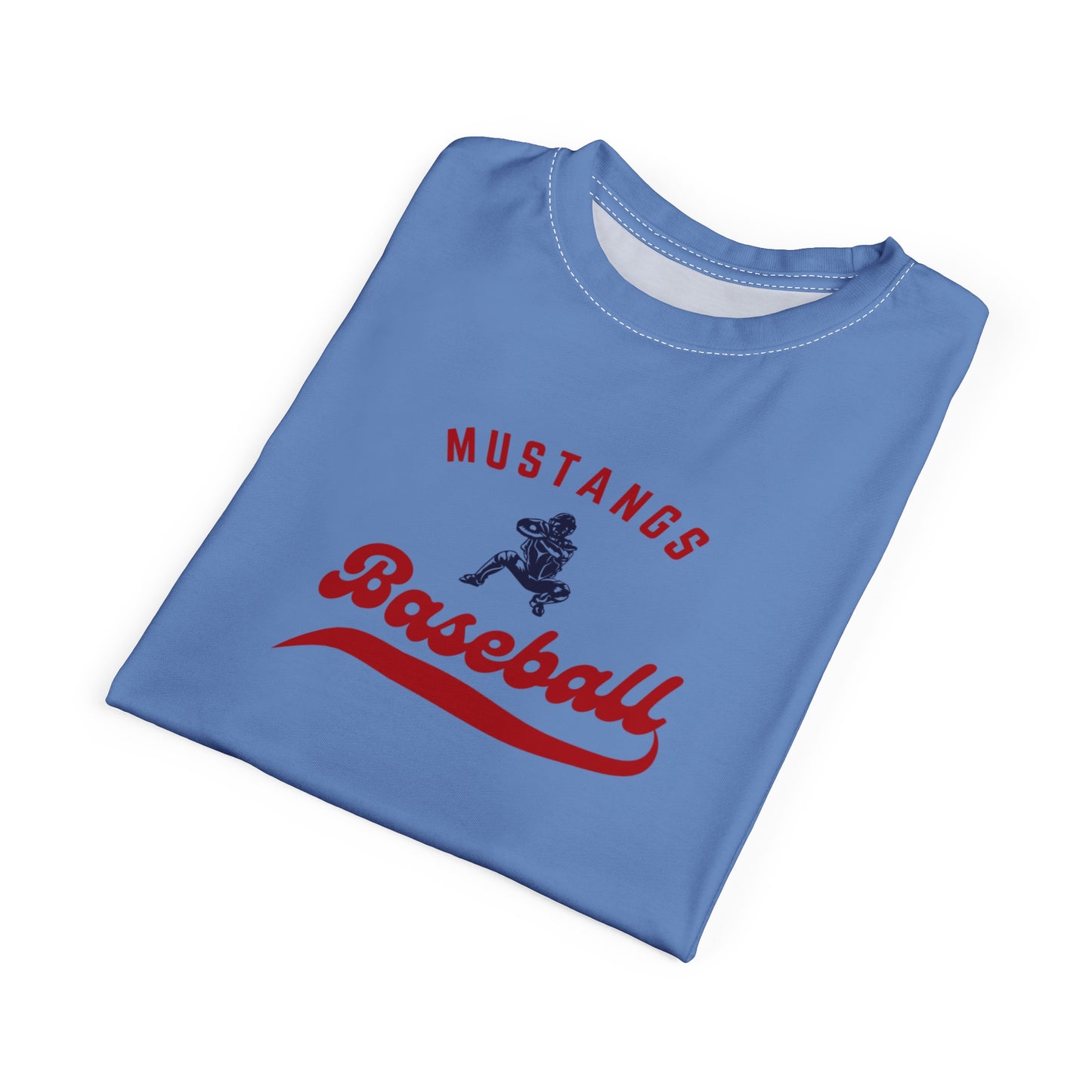 Mustangs Baseball Unisex Adult Tee