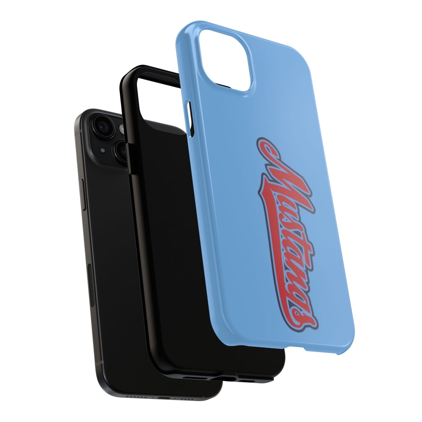 iphone 15 Durable Phone Cases for Mustangs Fans