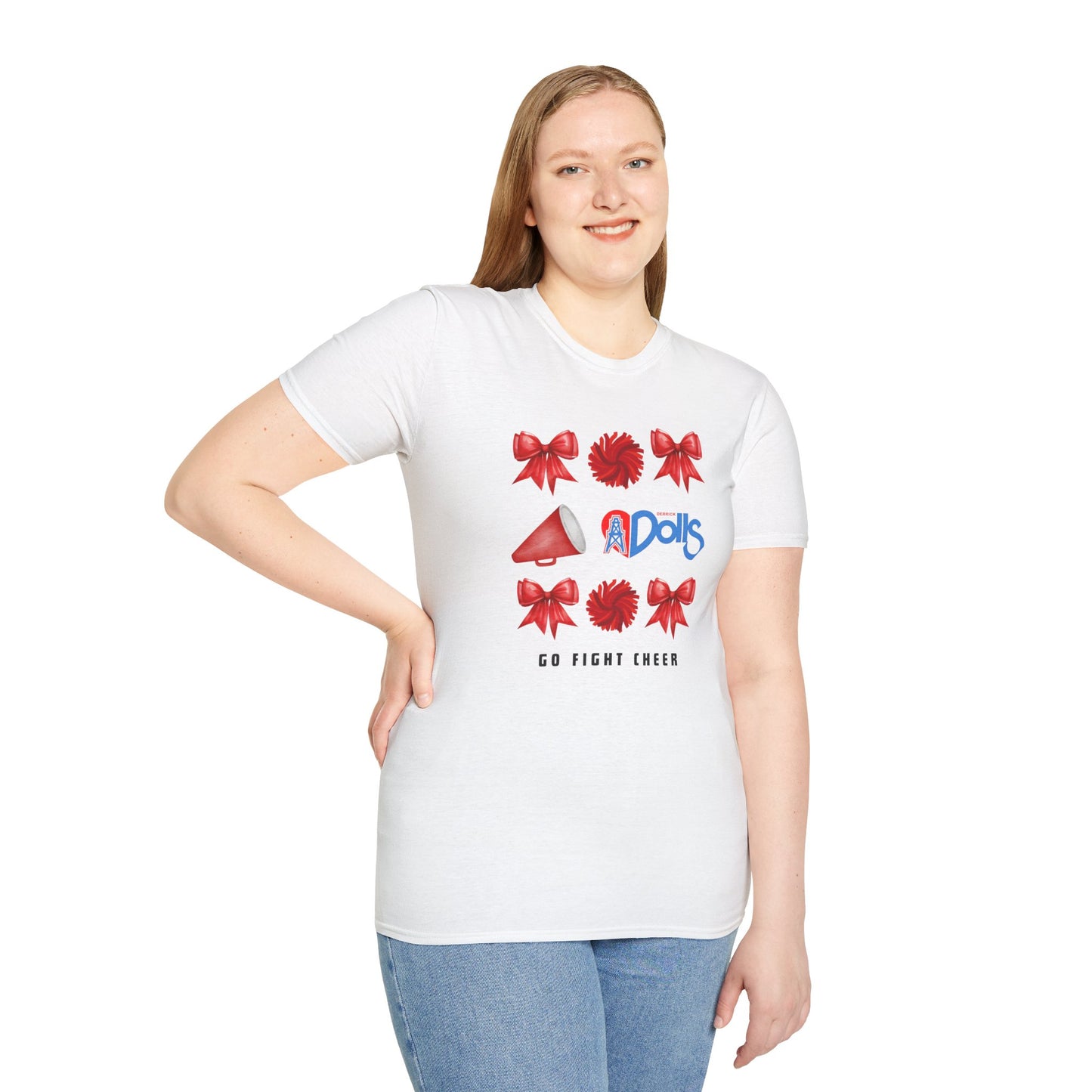 Go Fight Win- Adult-Unisex Softstyle T-Shirt - Cotton