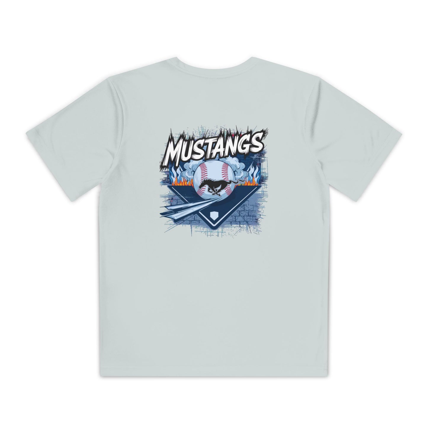 Mustangs Wall Break Youth Tee