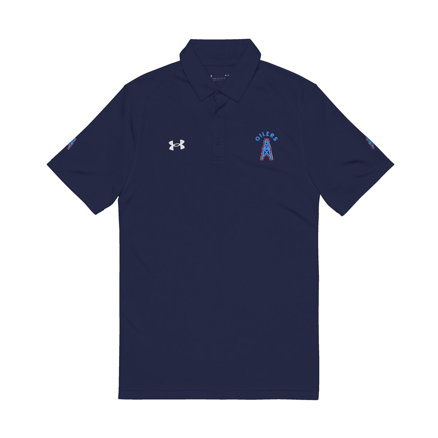 Oilers Under Armour® Men's Embroidered Polo Shirt