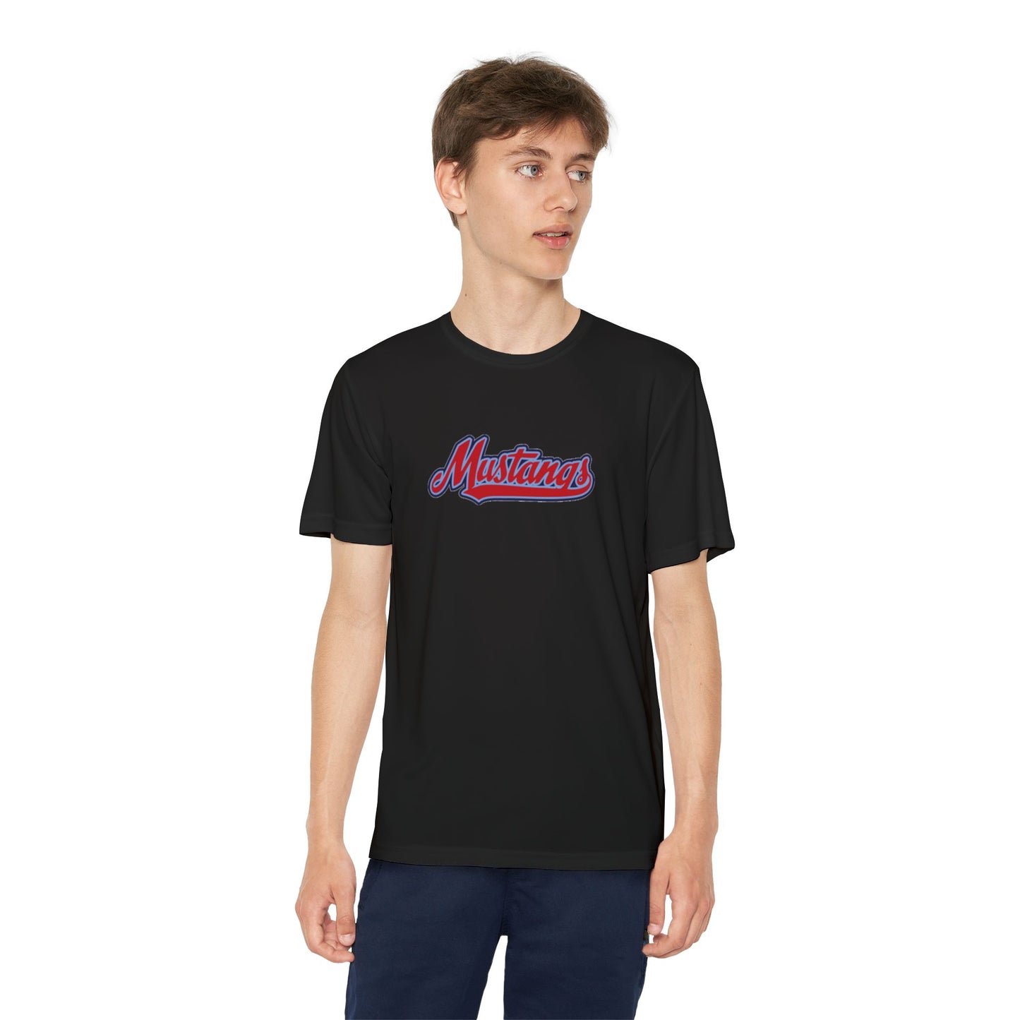 Mustangs Wall Break Youth Tee