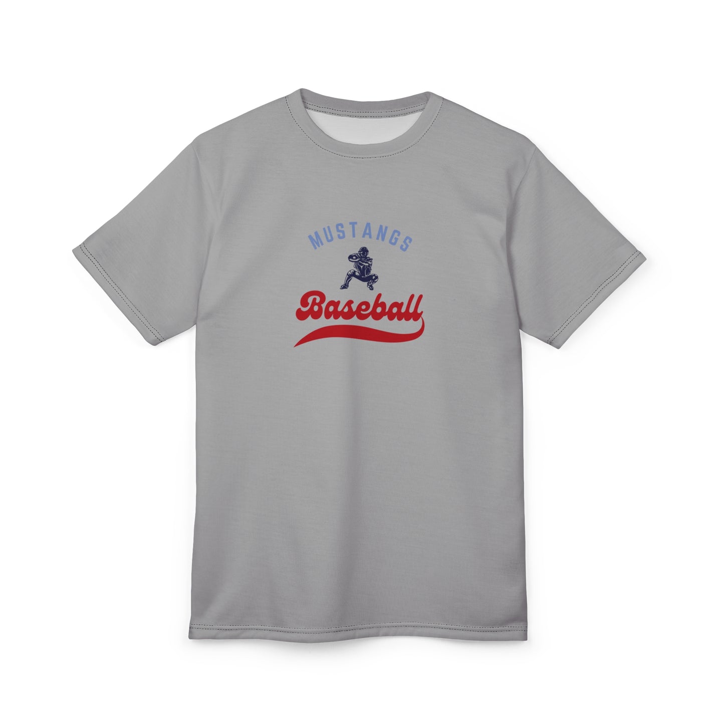 Mustangs Baseball Unisex Adult Tee