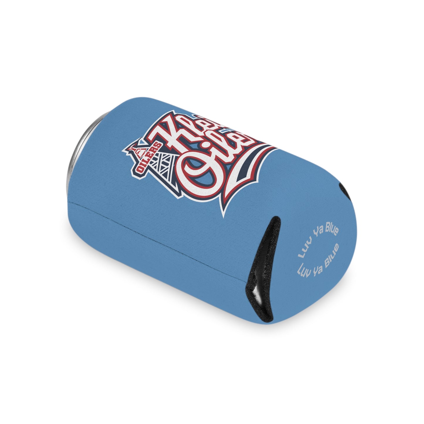 Klein Oilers Can Cooler - Retro Sports Drink Holder for Game Day
