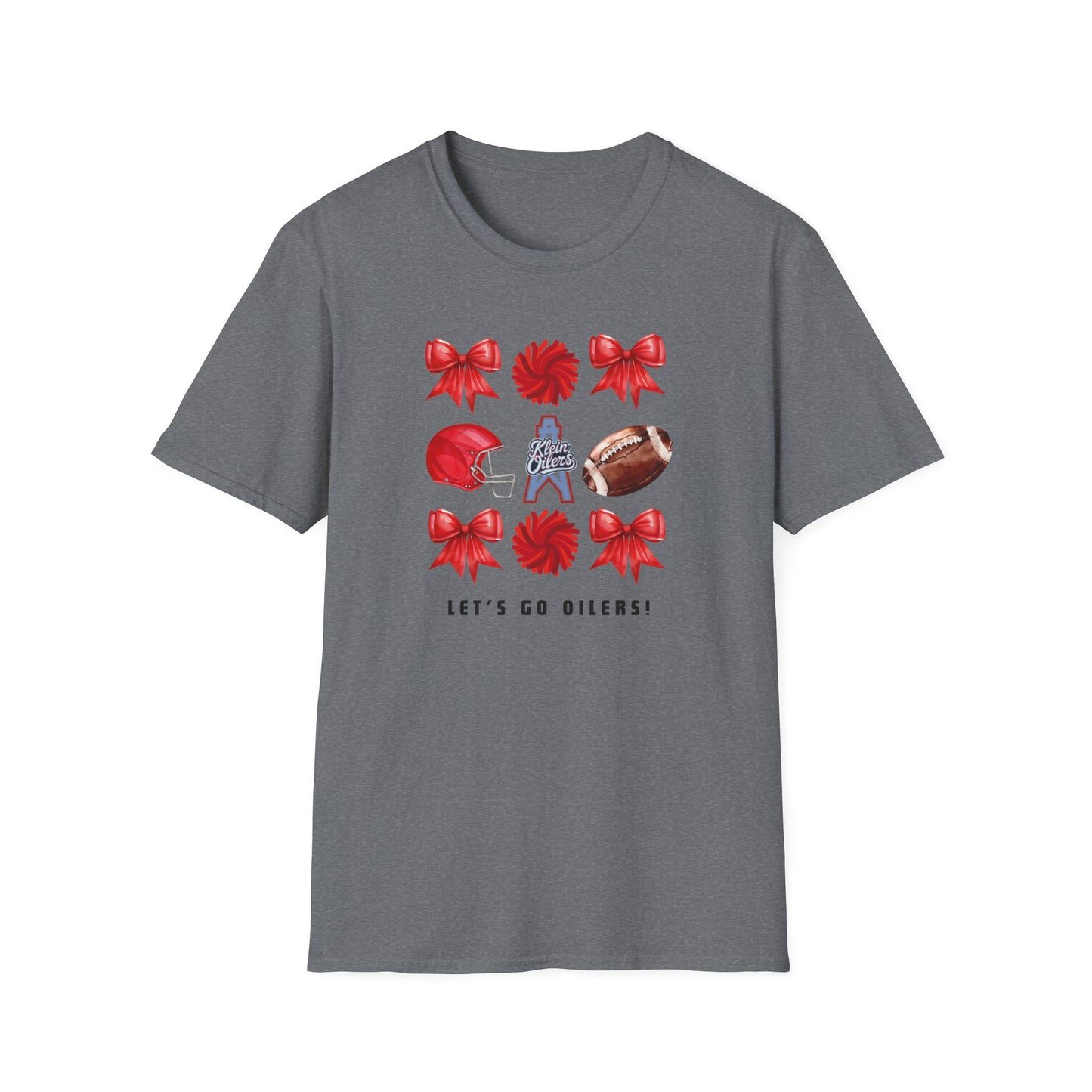 Let’s Go Oilers! Unisex Softstyle T-Shirt-Cotton