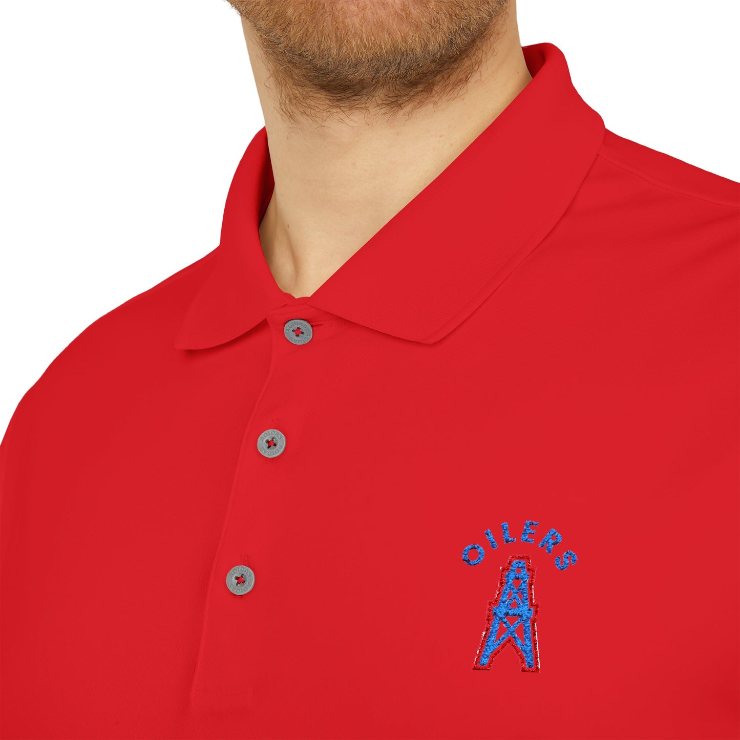 Oilers-Adidas Unisex Performance Polo