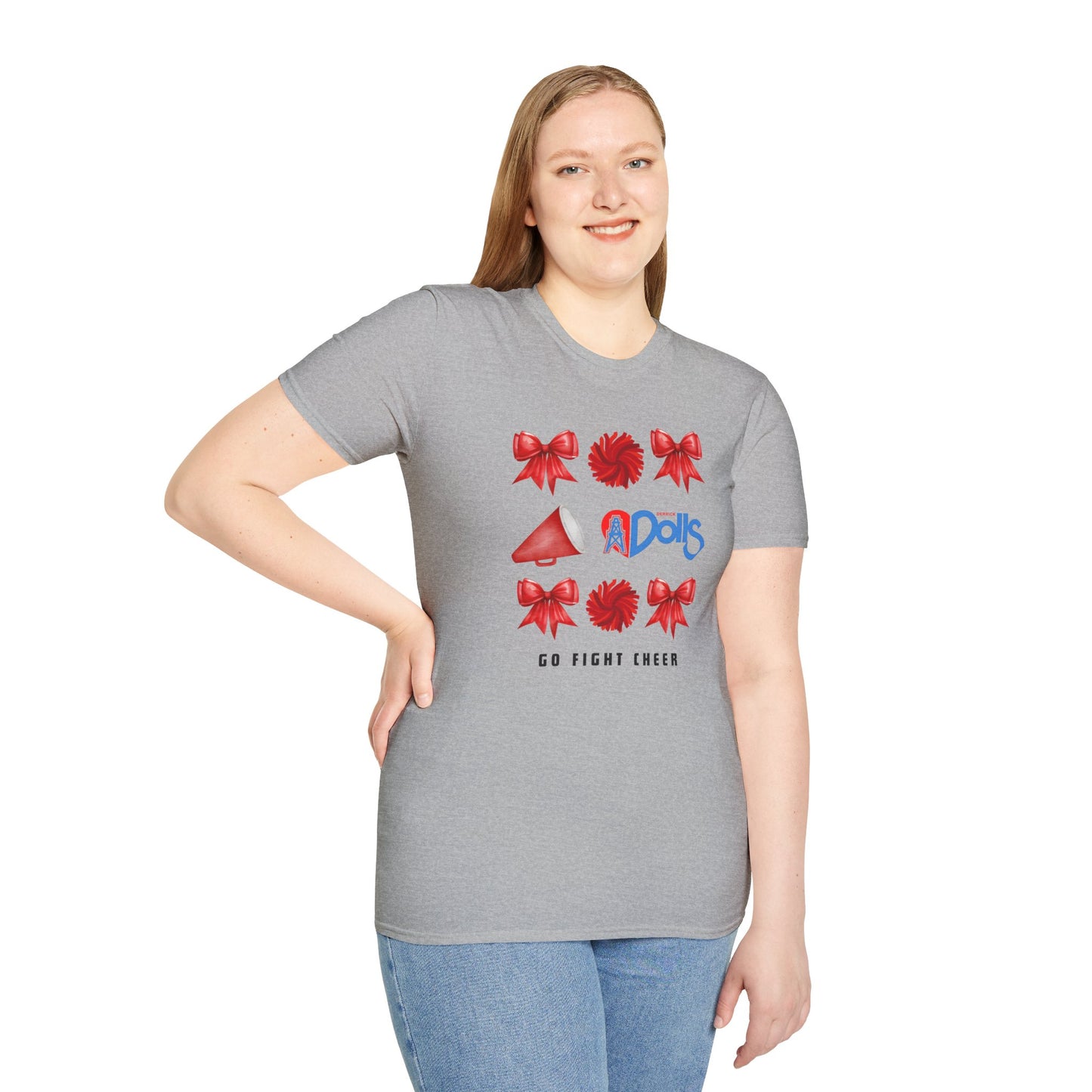 Go Fight Win- Adult-Unisex Softstyle T-Shirt - Cotton