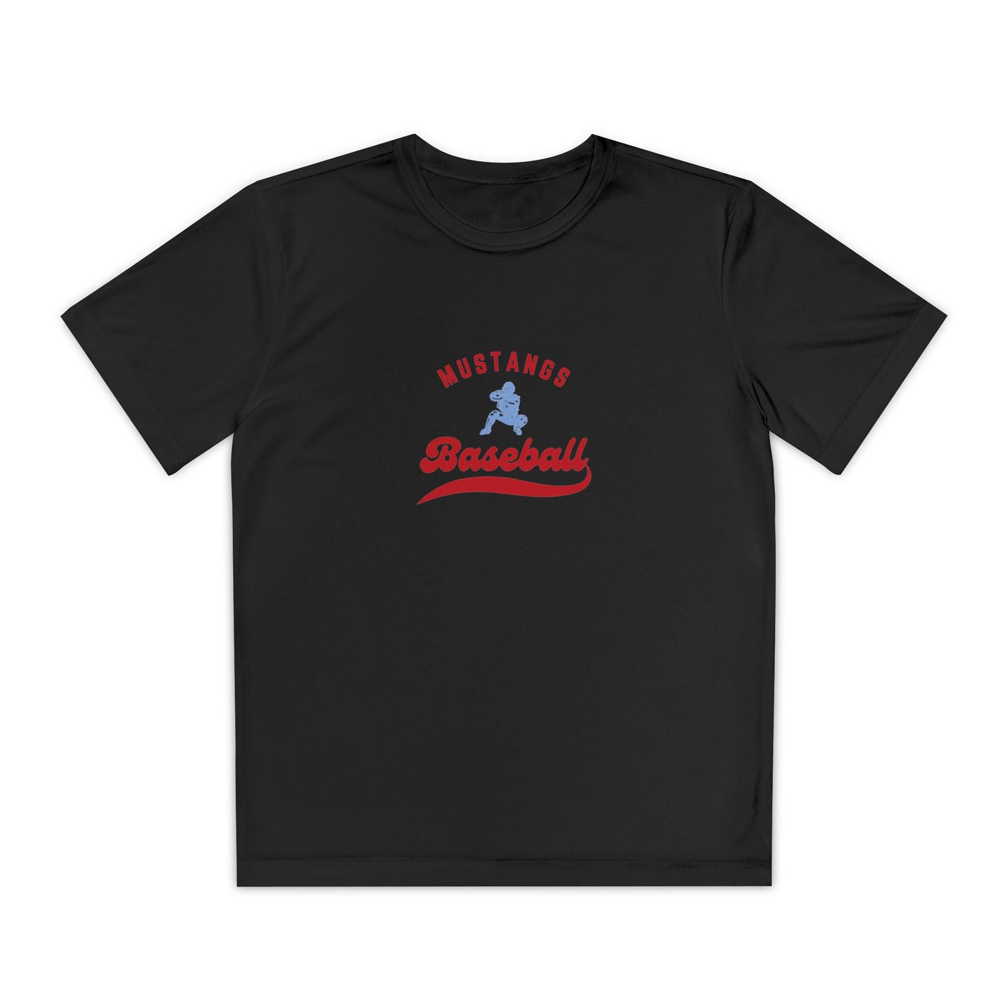 Mustangs Baseball Youth Tee