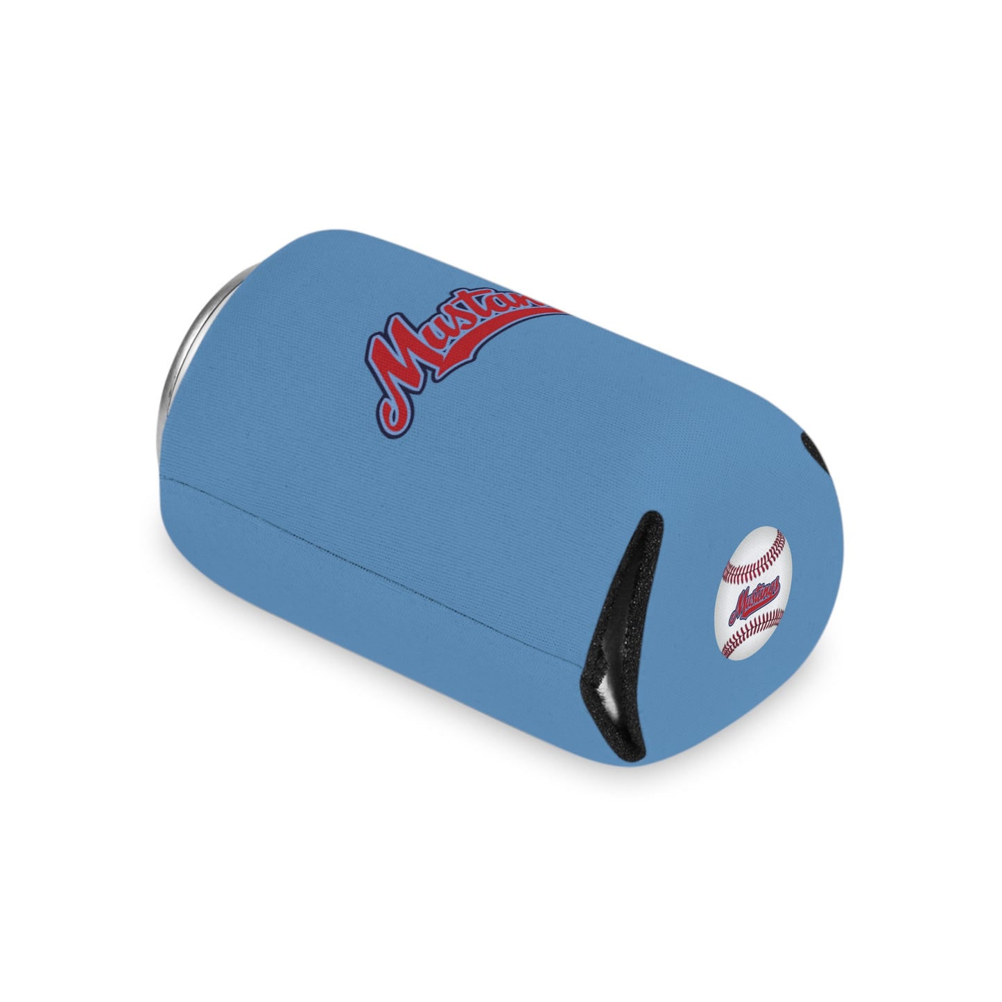 Mustangs Can Cooler - Retro Sports Drink Holder for Game Day