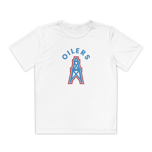 Oilers Traditional-Youth Sports Tee (vinyl printed)