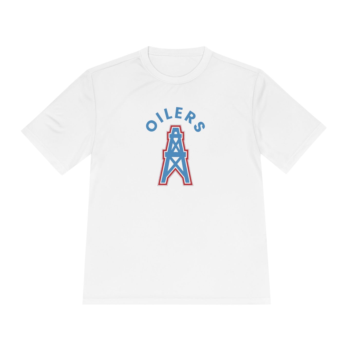Oilers Traditional-Moisture-Wicking Sports Tee (vinyl print)