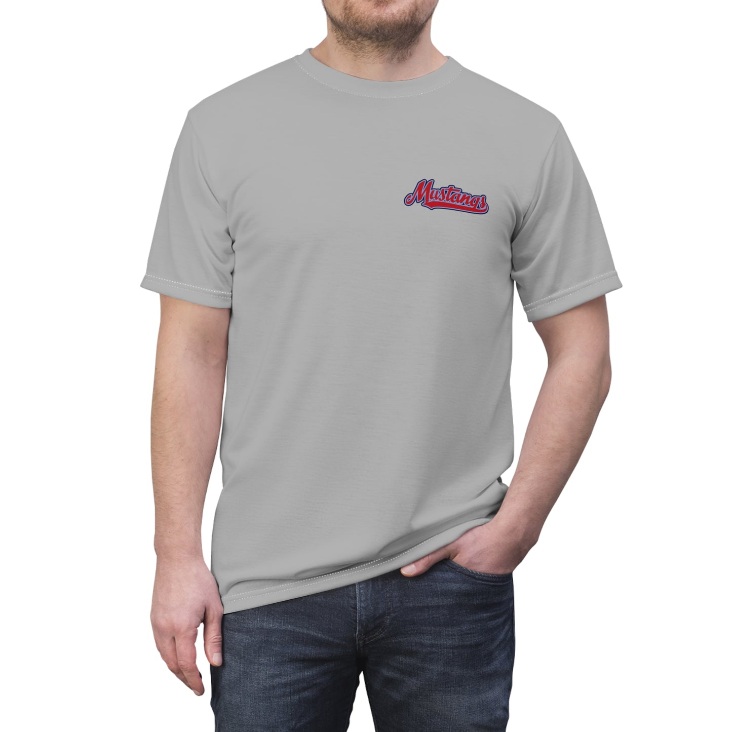 Mustangs Breaking Ball Unisex Adult Tee