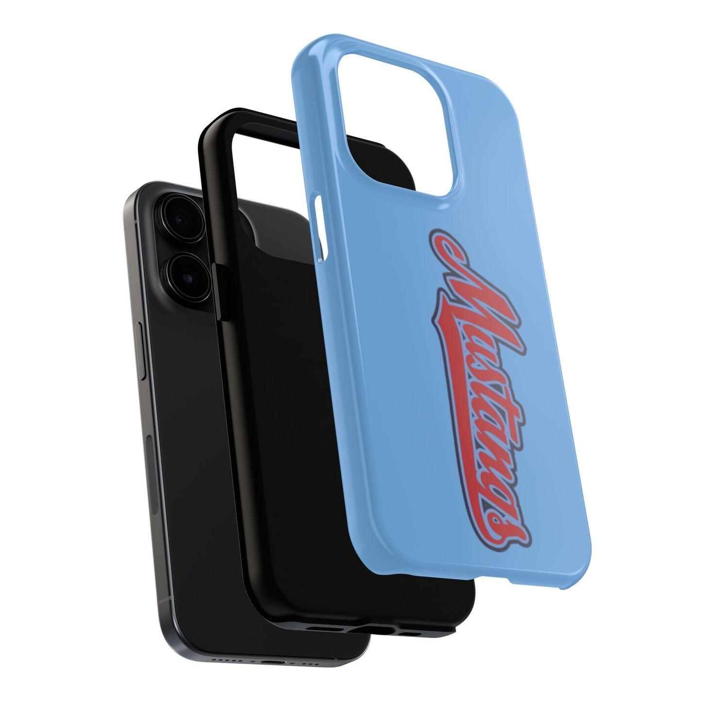 iphone 15 Durable Phone Cases for Mustangs Fans