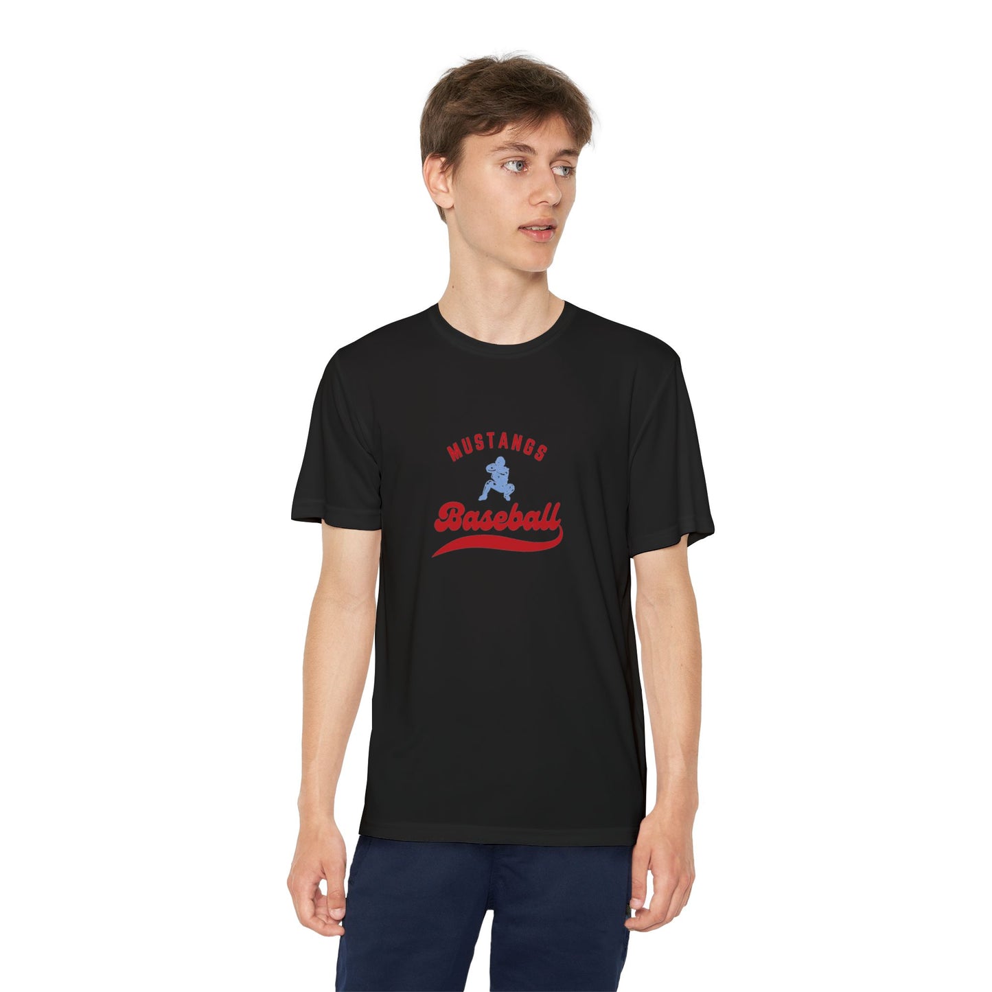 Mustangs Baseball Youth Tee