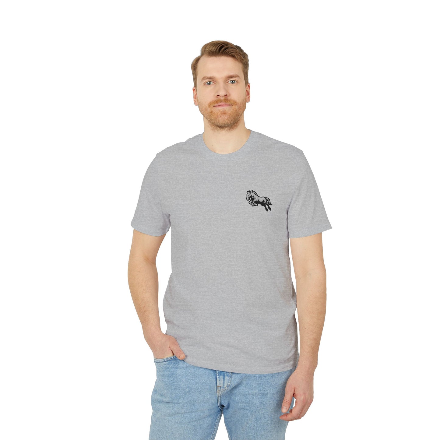 Mustangs Drip Unisex Baseball Team T-Shirt ~ Cotton