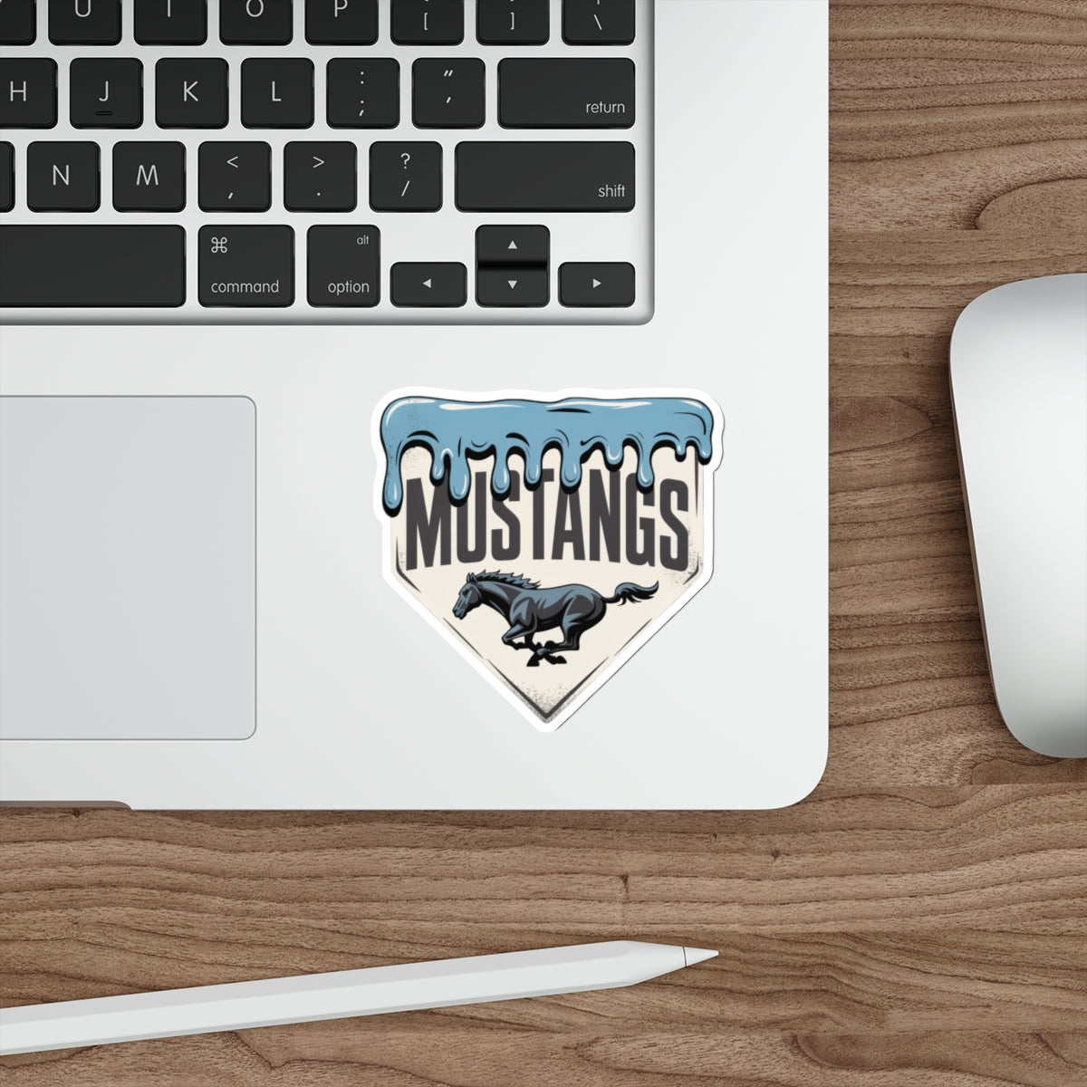 Mustangs Die-Cut Stickers - Team Spirit Decal