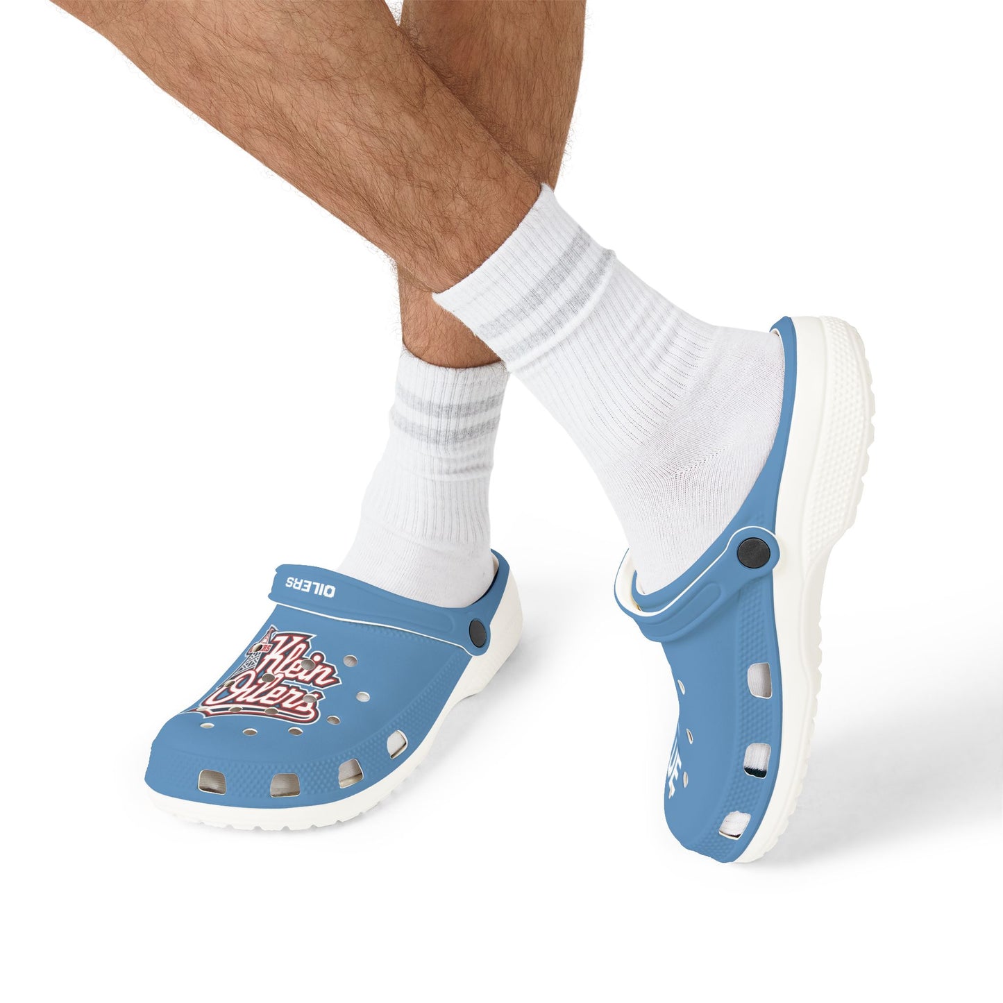 Oilers Clogs Shoes-Adult