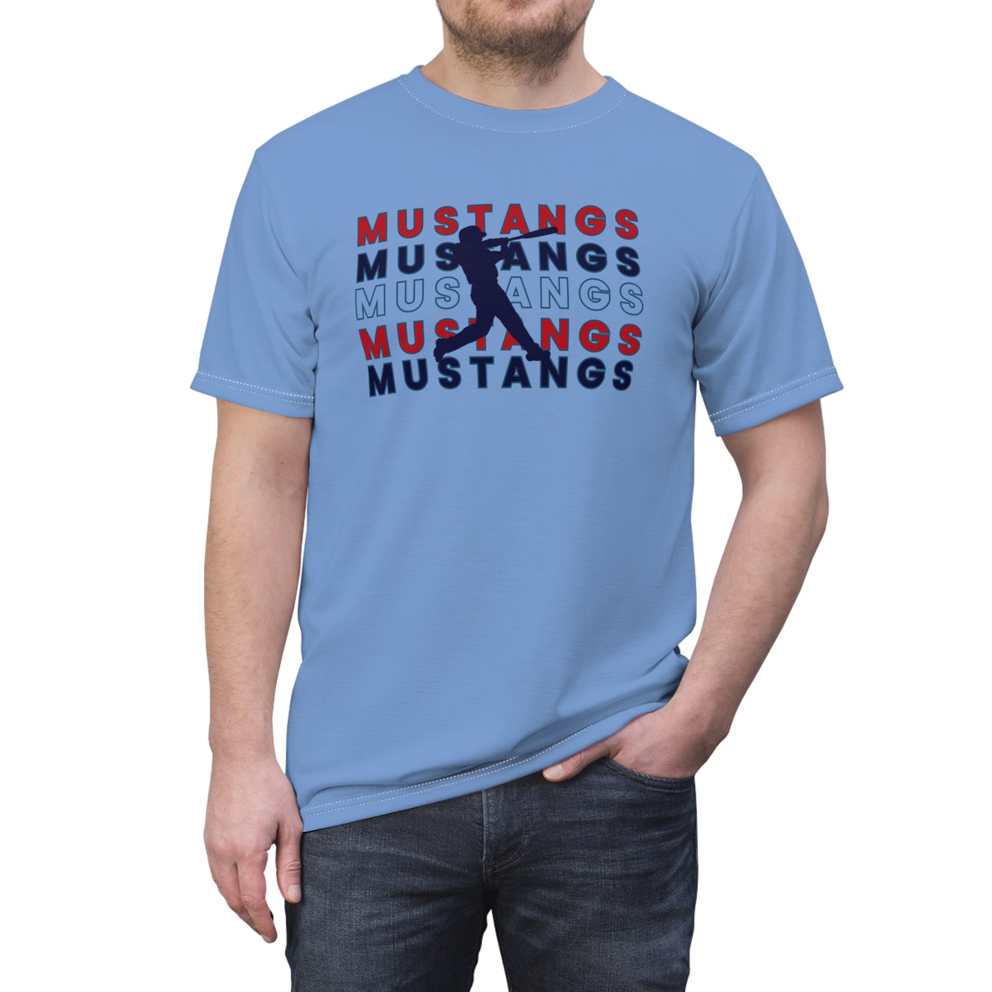 Mustangs Player Unisex Adult Tee
