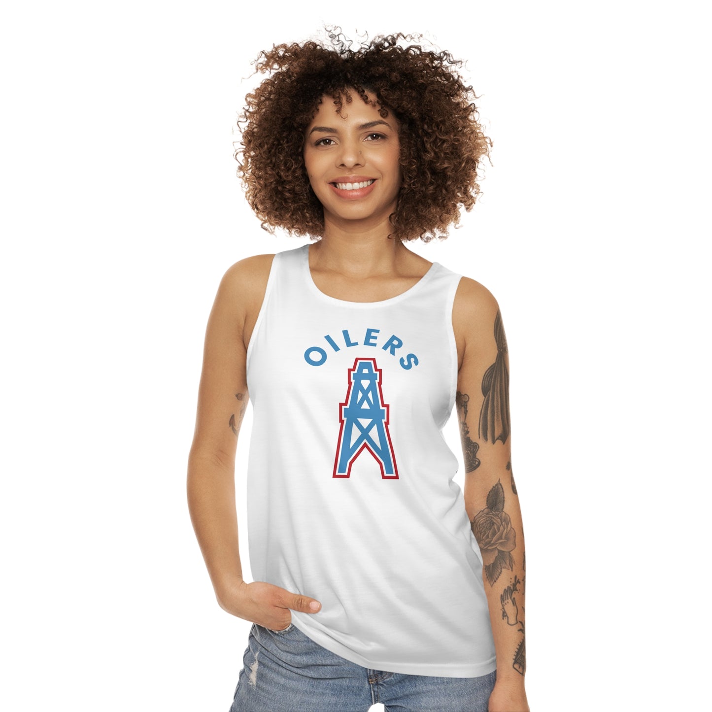 Oilers Traditional Unisex Adult Tank Top