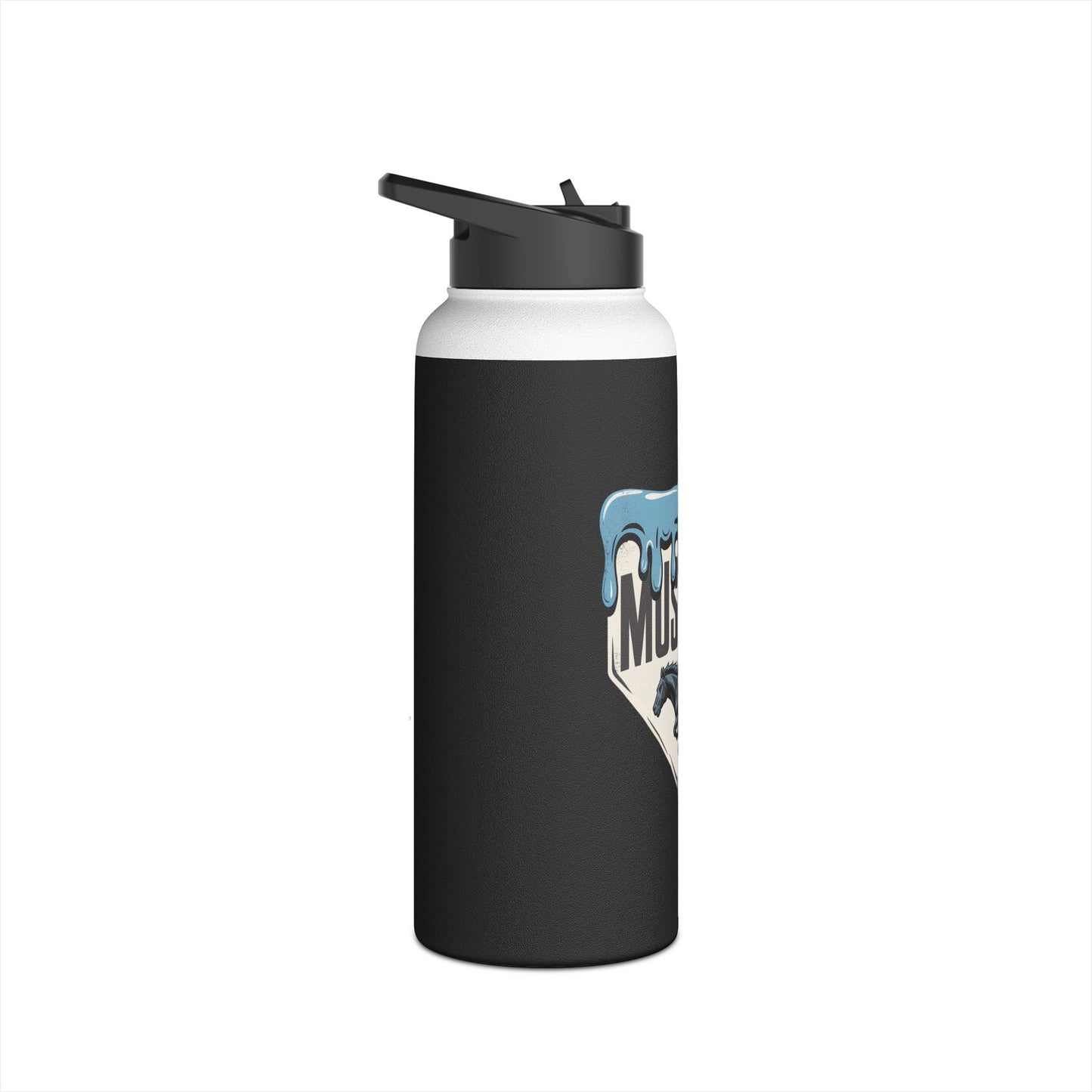Mustangs Drip Custom Stainless Steel Water Bottle