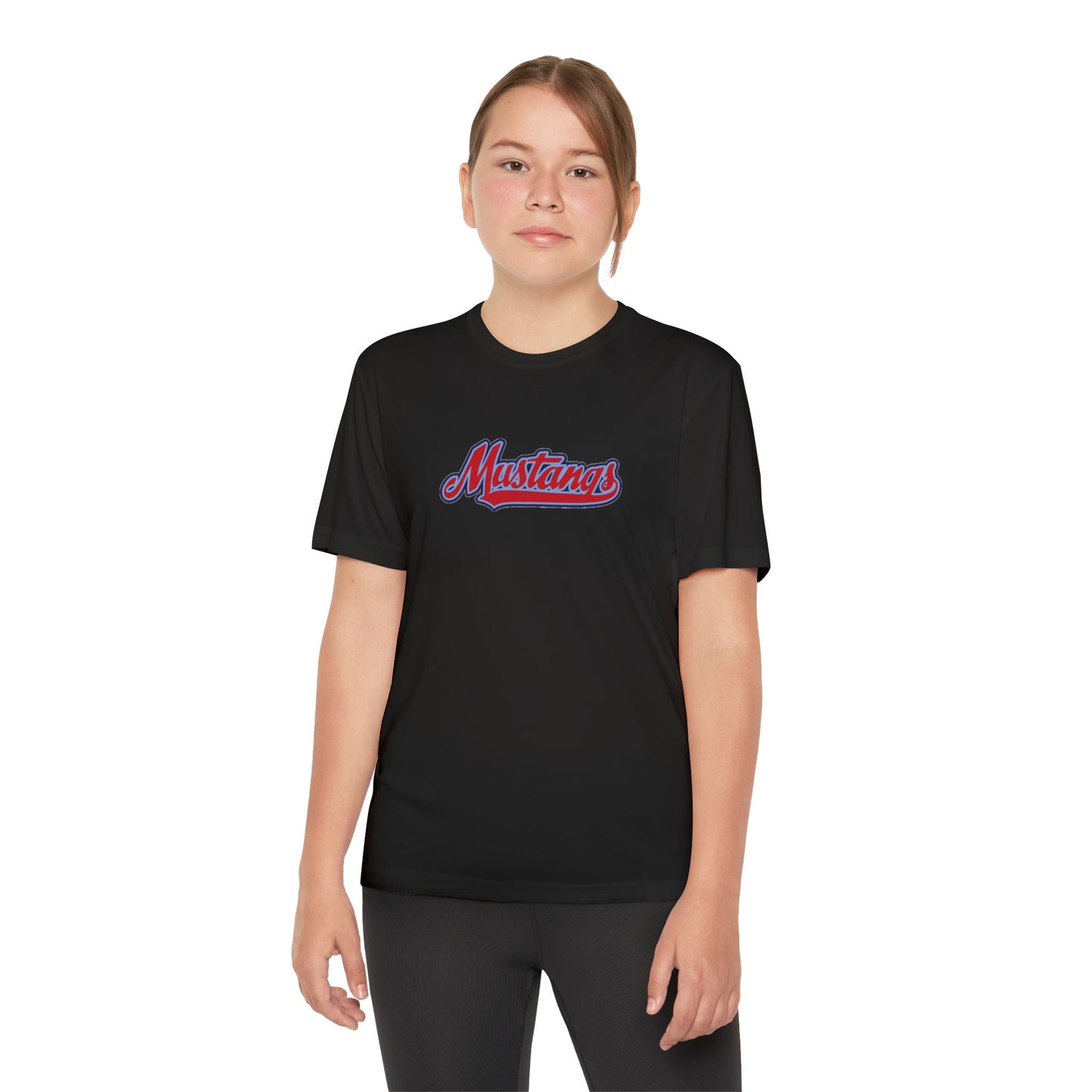 Mustangs Wall Break Youth Tee