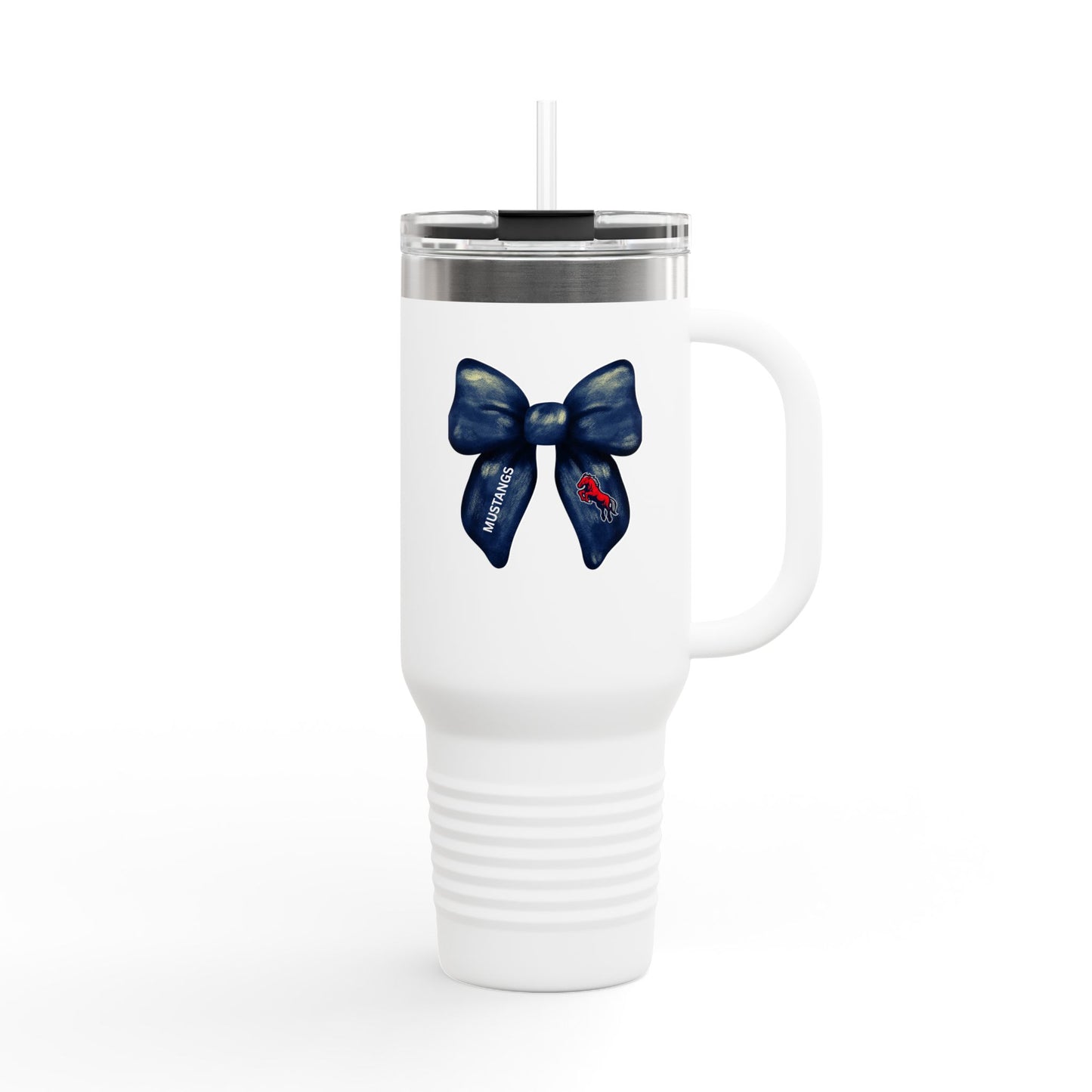 Mustangs Personalized Insulated Travel Mug - 40oz