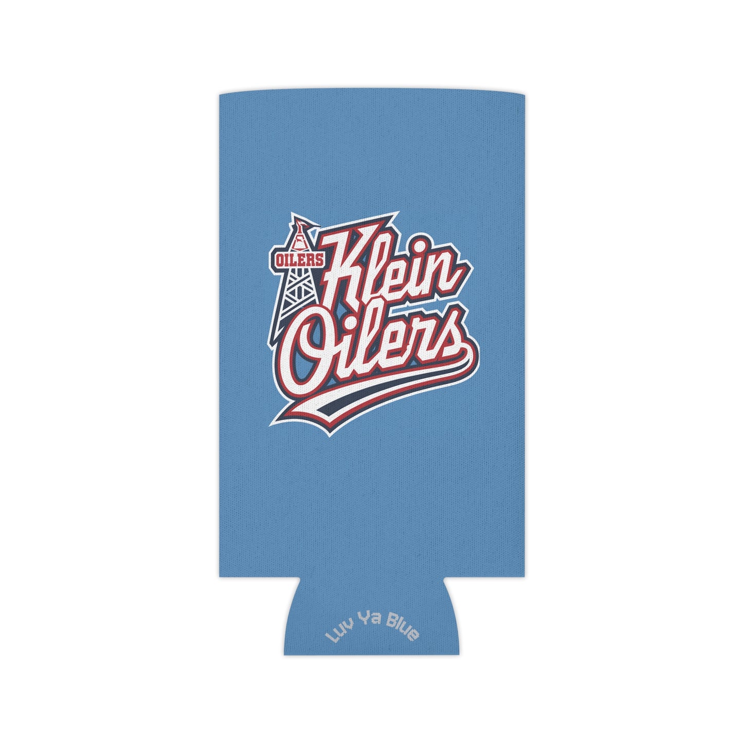 Klein Oilers Can Cooler - Retro Sports Drink Holder for Game Day