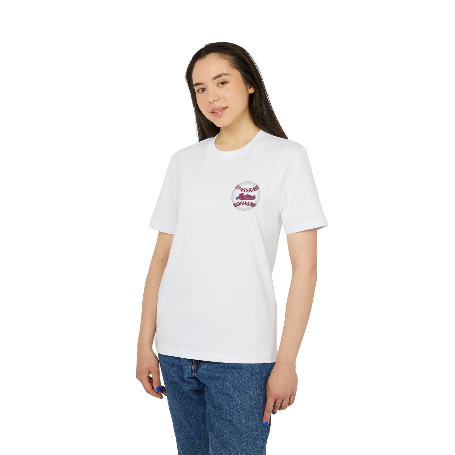Mustangs Graffiti Unisex Baseball Team T-Shirt ~ Cotton