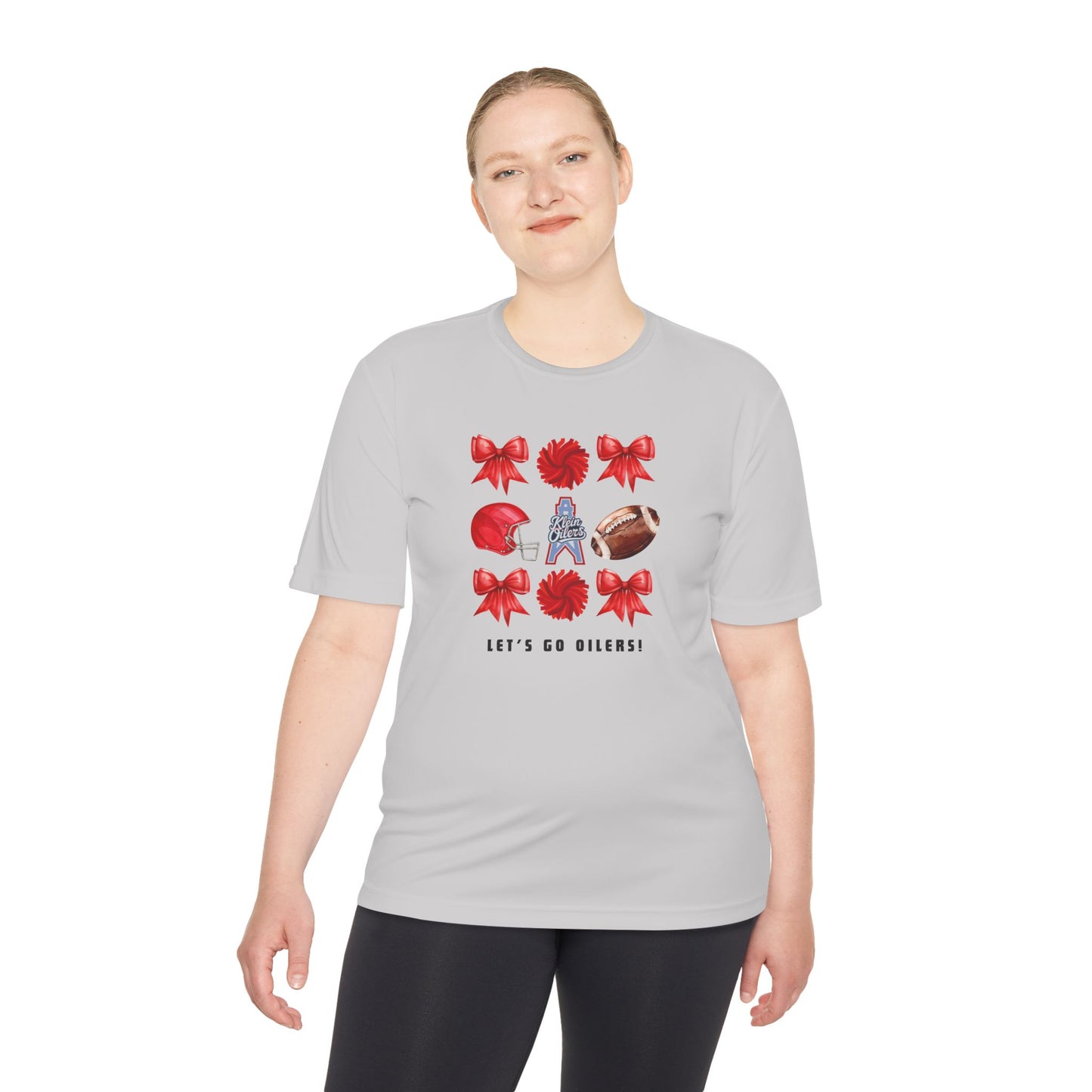 Let's Go Oilers!-Unisex Moisture Wicking Adult Tee