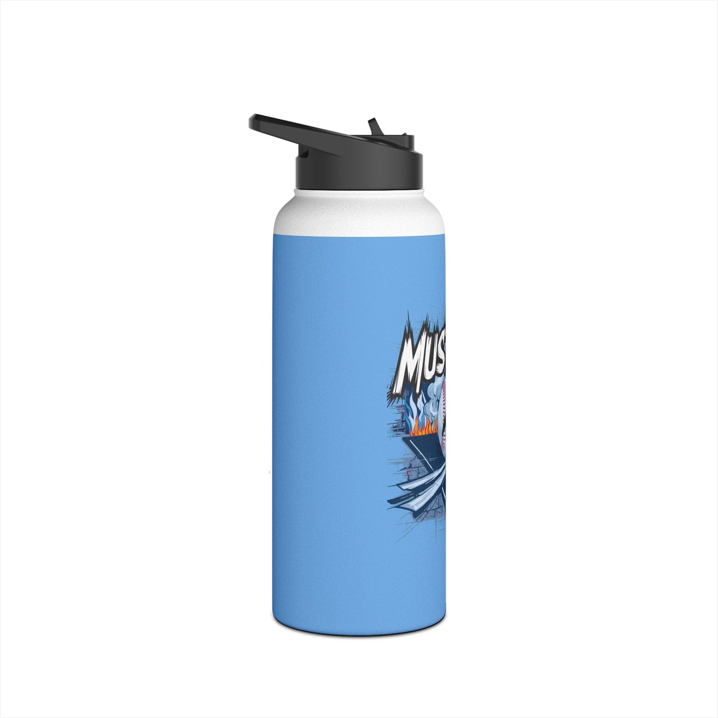 Mustangs Custom Stainless Steel Water Bottle