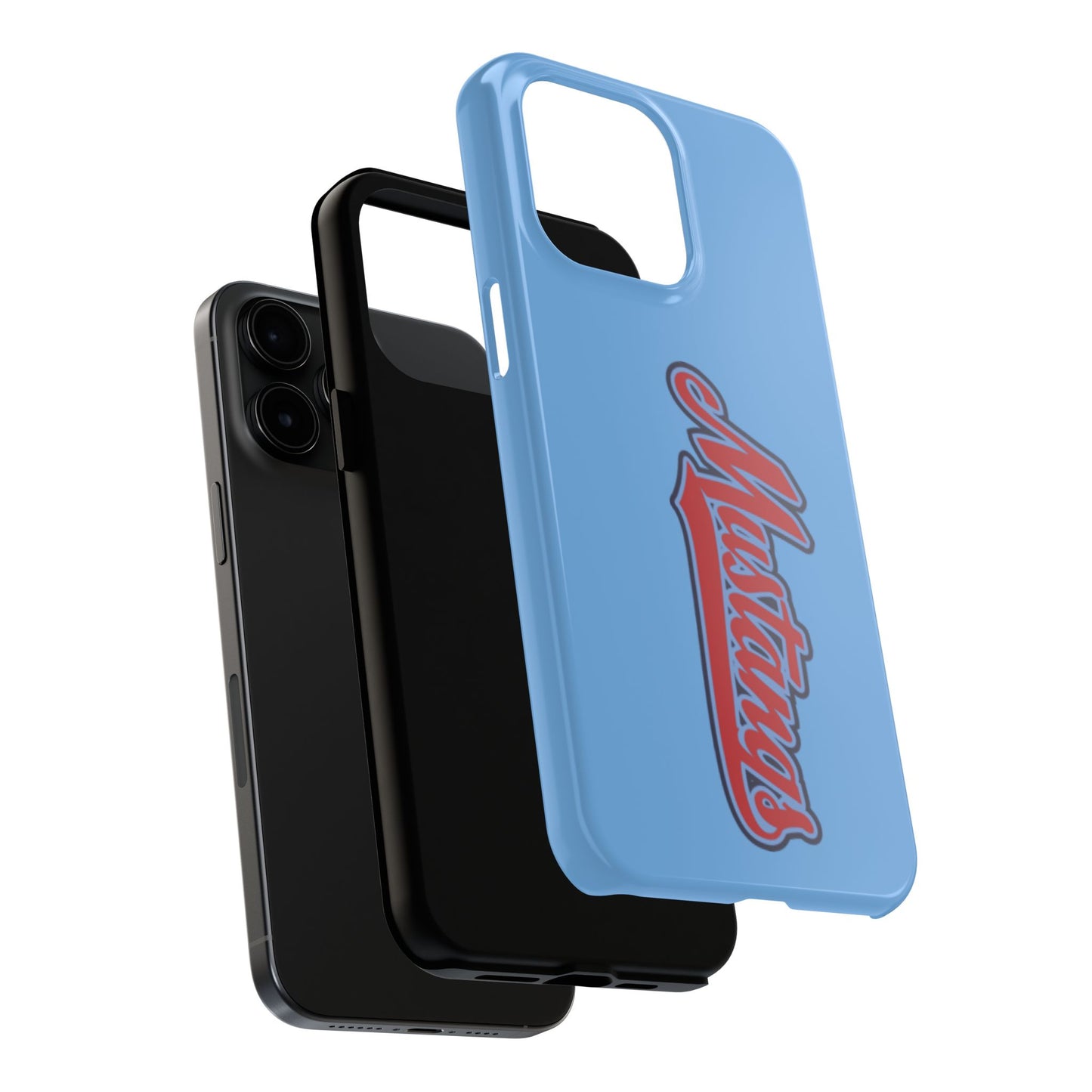 iphone 15 Durable Phone Cases for Mustangs Fans