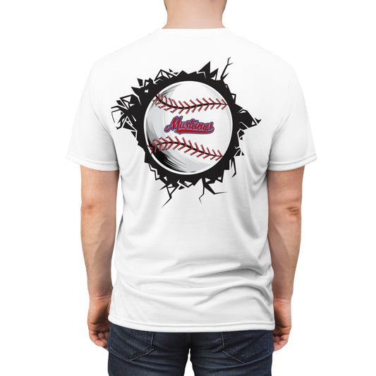 Mustangs Breaking Ball Unisex Adult Tee