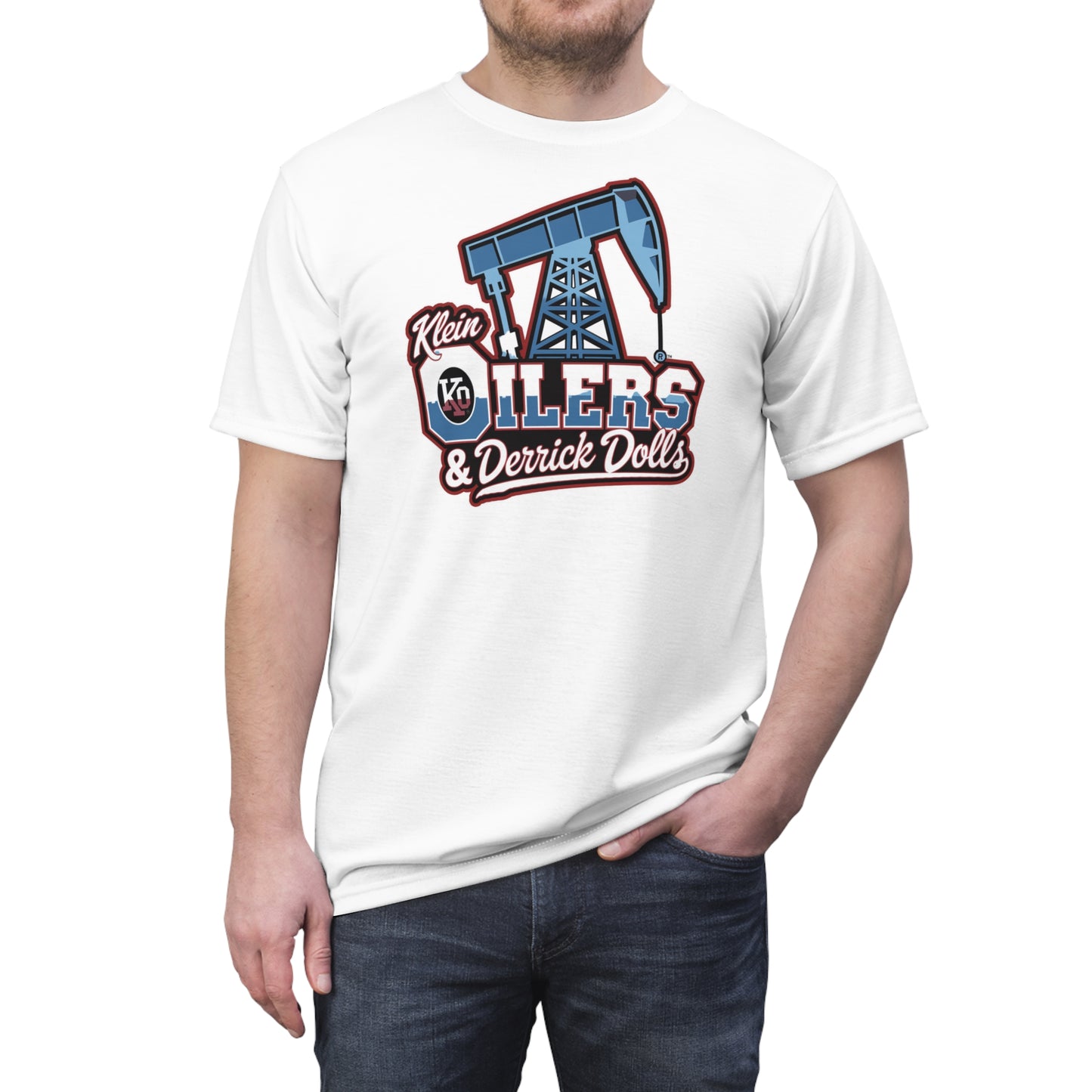 Klein Oilers & Derrick Dolls Unisex Adult Tee