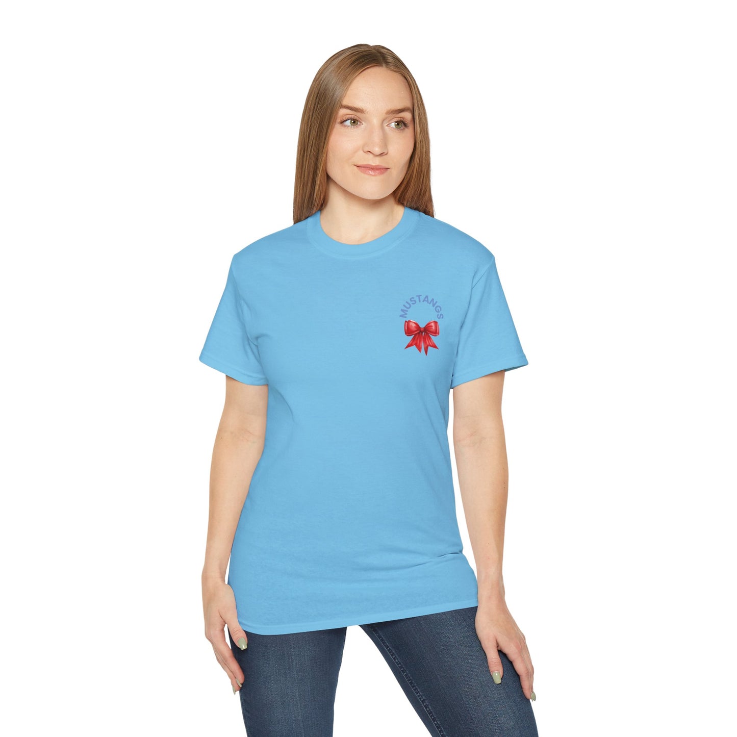 Mustangs Bow Tee - Unisex Ultra Cotton T-Shirt