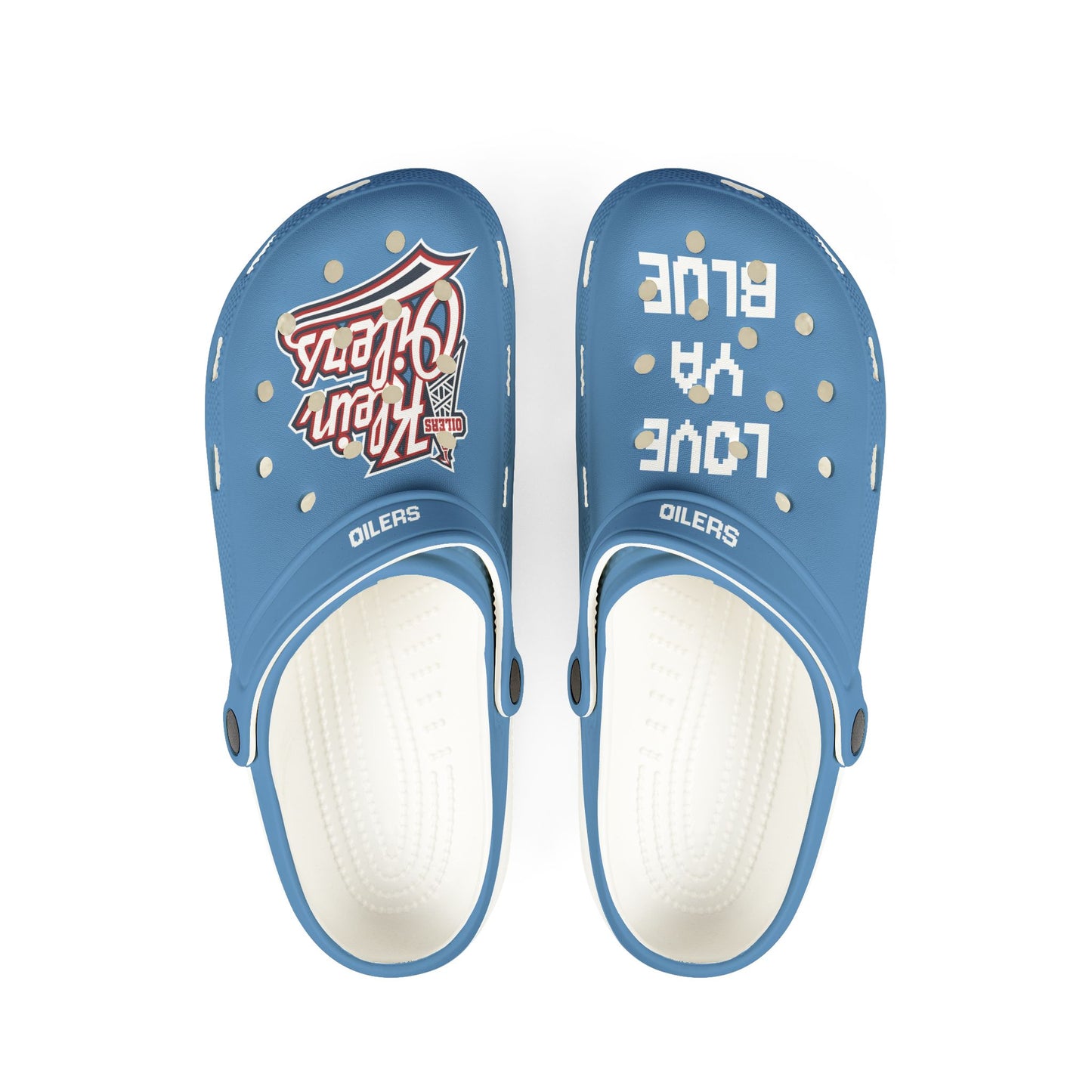 Oilers Clogs Shoes-Adult