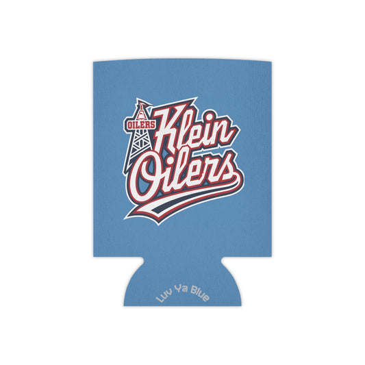 Klein Oilers Can Cooler - Retro Sports Drink Holder for Game Day