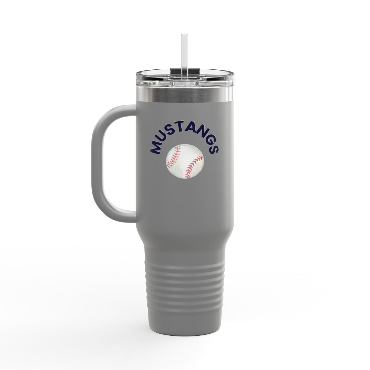 Mustangs Personalized Insulated Travel Mug - 40oz