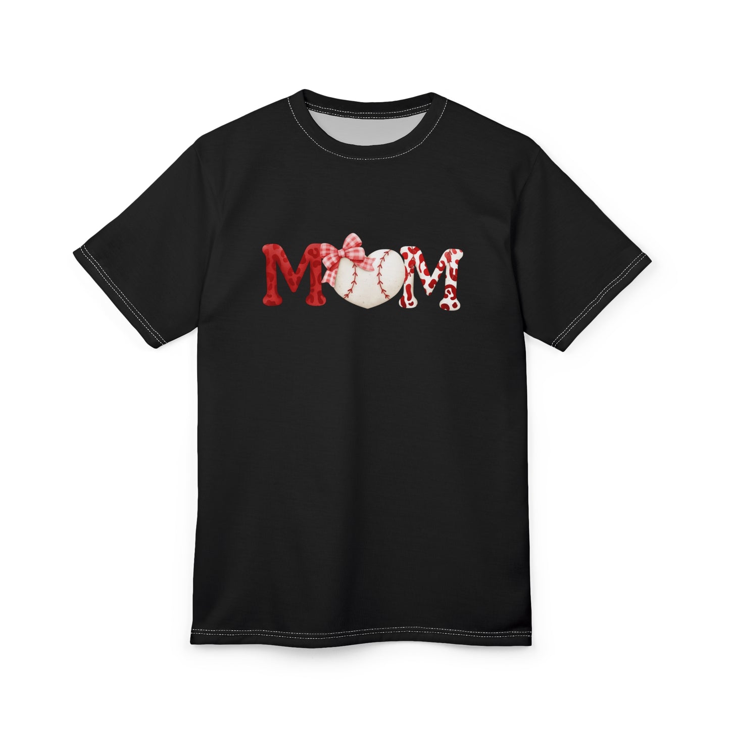 Baseball Mom Unisex Adult Tee